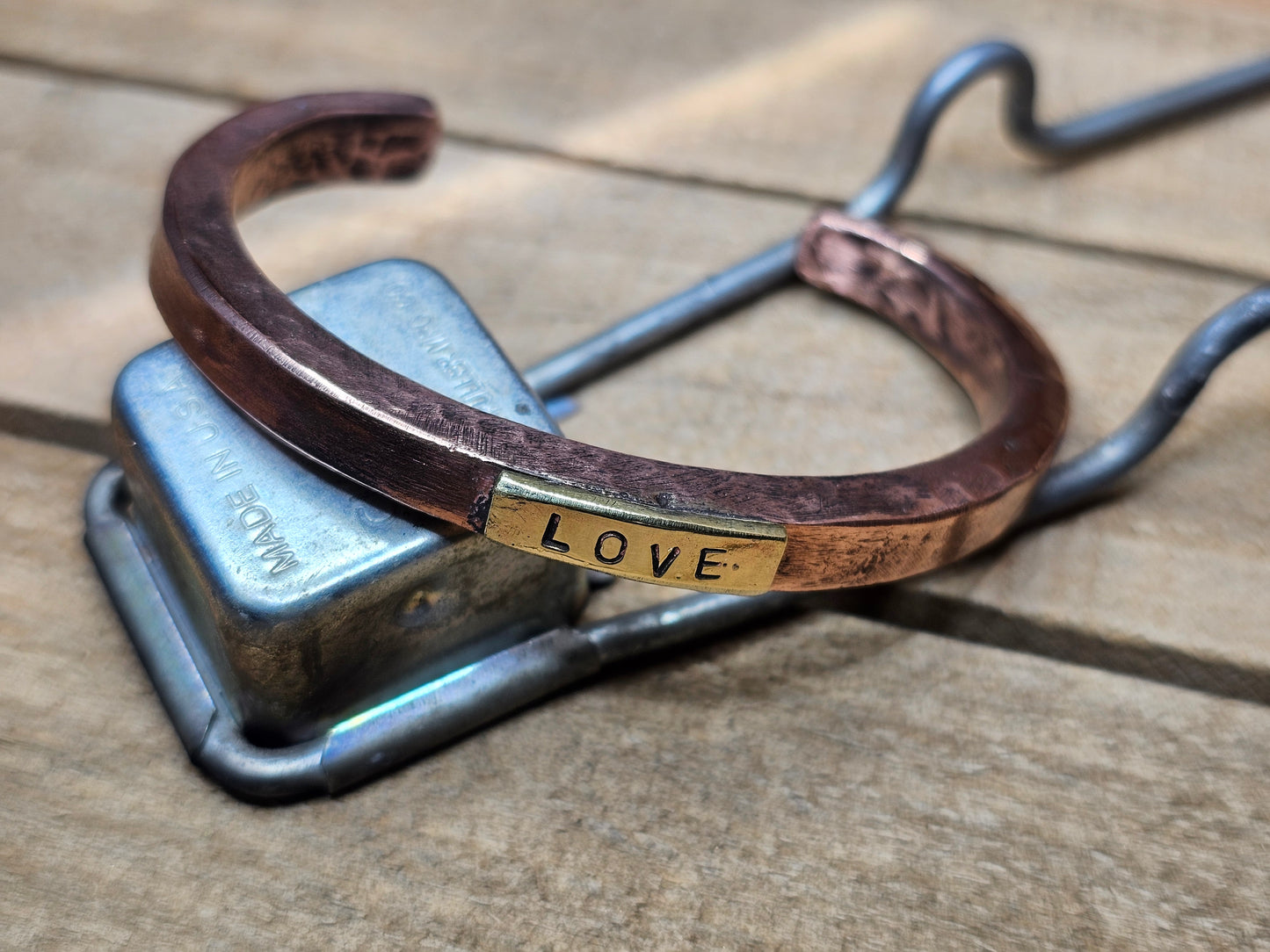 Stamped bracelet