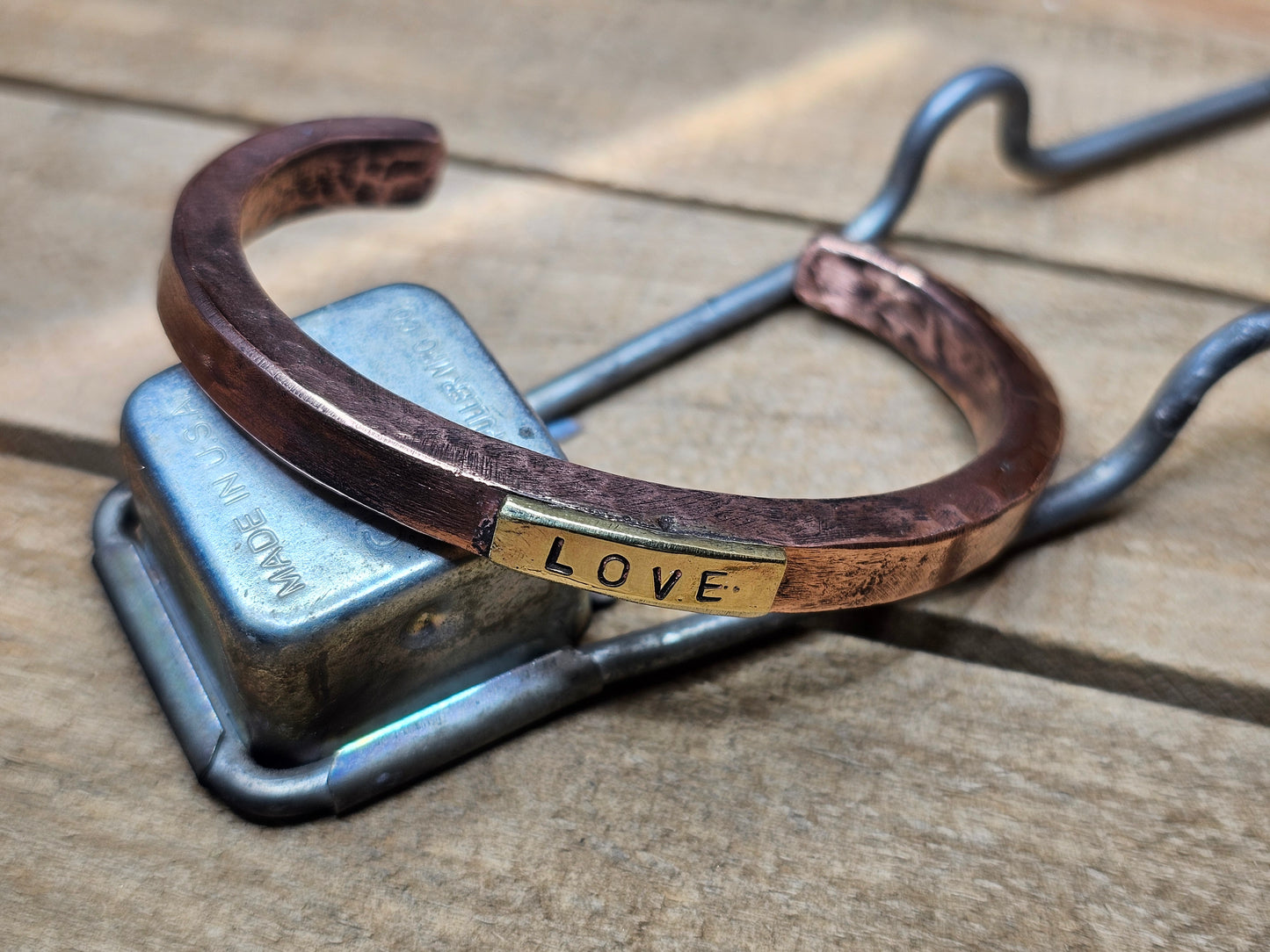 Stamped bracelet